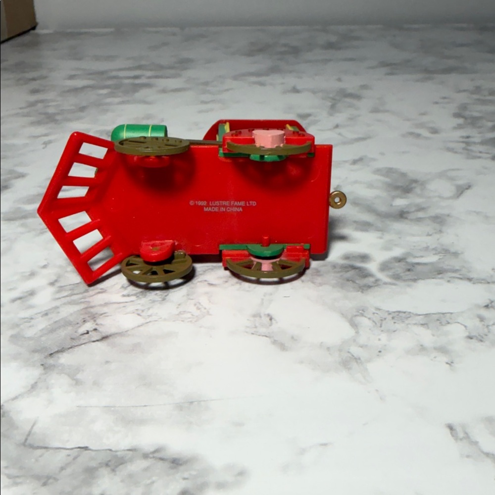 Colorful Train with Mouse Engineer Ornament - Picture 10 of 11